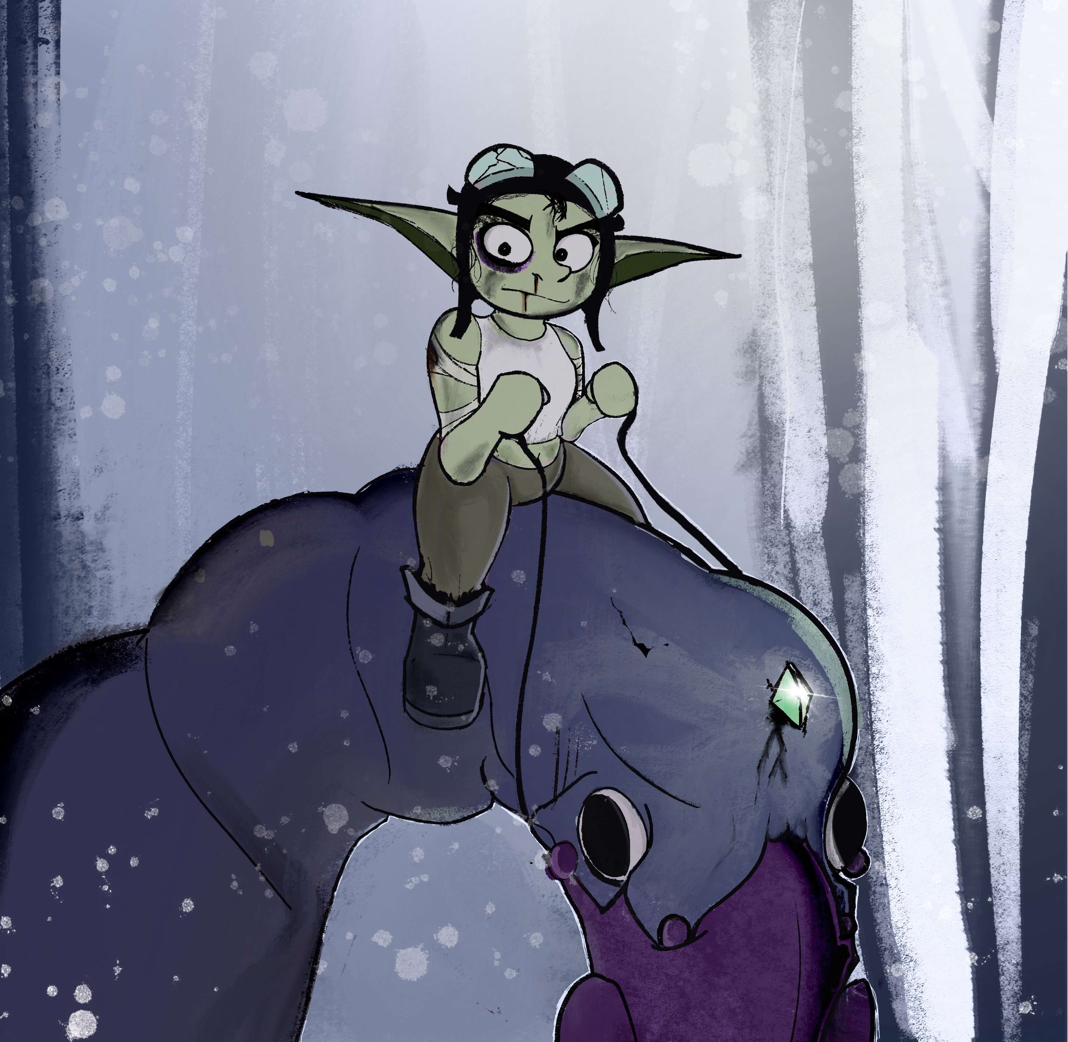 A Proto-Snot + Proto-Samson before i had a good idea of what i was doing.