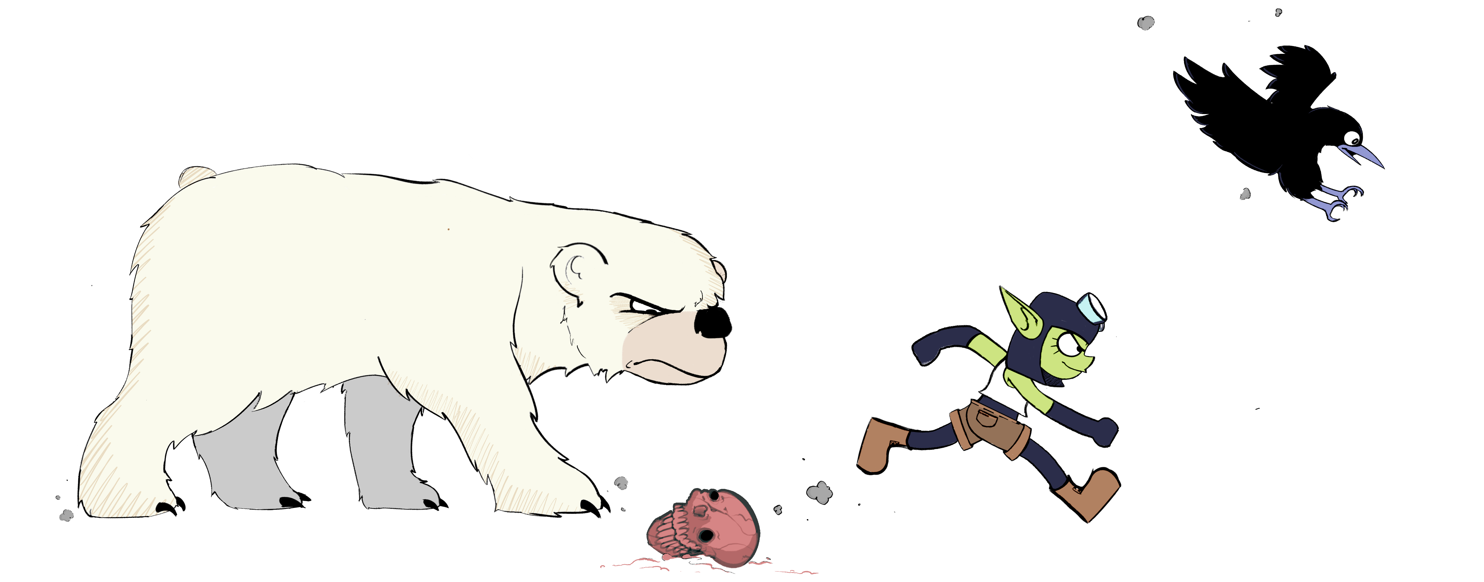 Left to Right: Samson, Snot, 